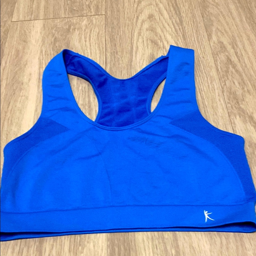 DANSKIN XL/XG Blue Sports Bra